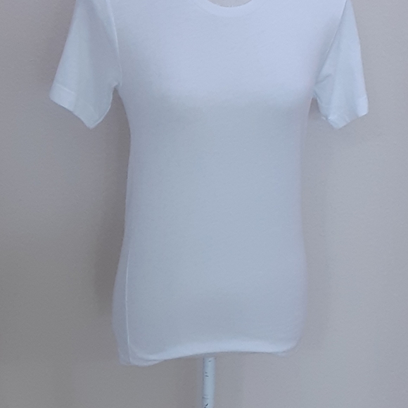 CANVAS, Cotton Rayon Blend, Plain Front, STARBUCKS on sleeve, Twin Tail Siren T - Picture 5 of 8